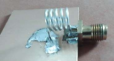 Carte de mesure des inductances L1 et L2 avec nanoVNA