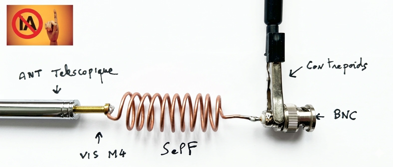 Schéma de l'antenne HOLIFEY